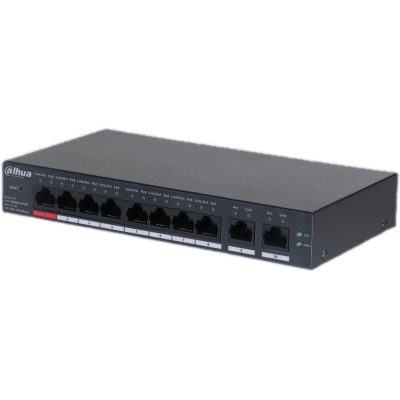 Switch De Escritorio 10 Puertos PoE 8 Puertos
