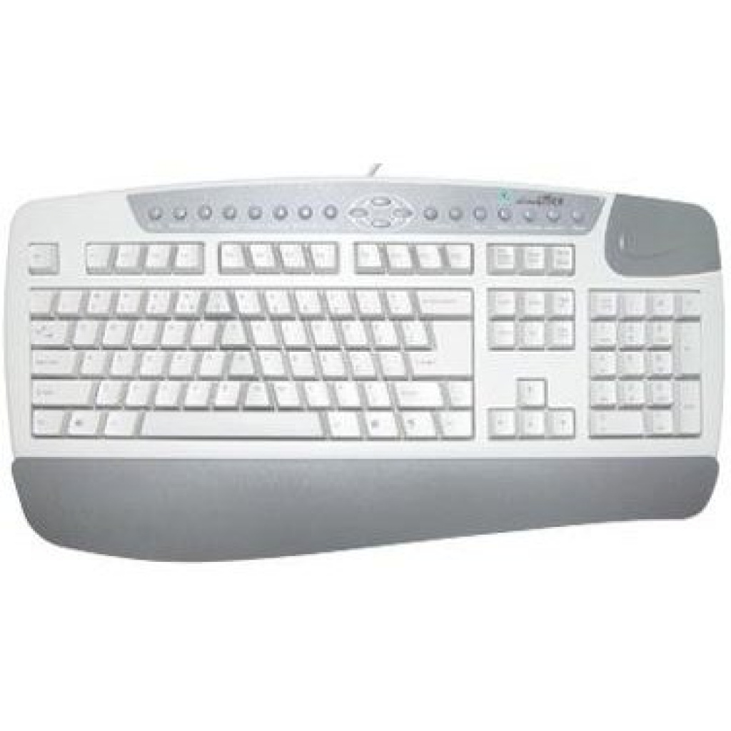 Teclado Multimedia PS/2 Blanco