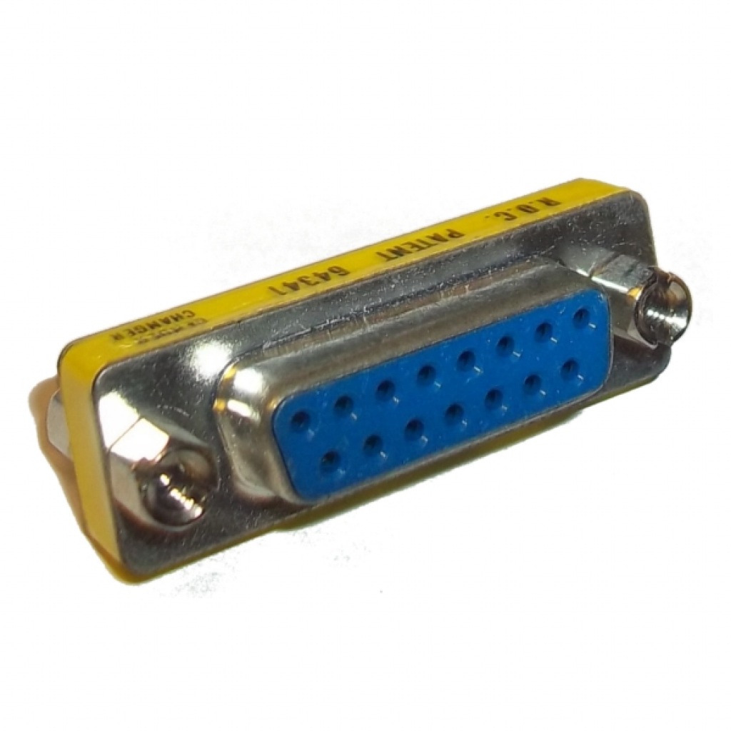 Adaptador Db15 Macho A Db15 Hembra