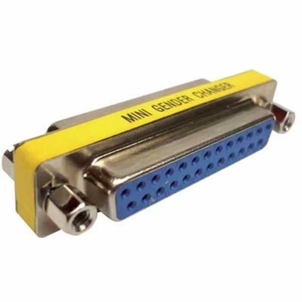 Adaptador Serie Db25 Hembra A Db Macho