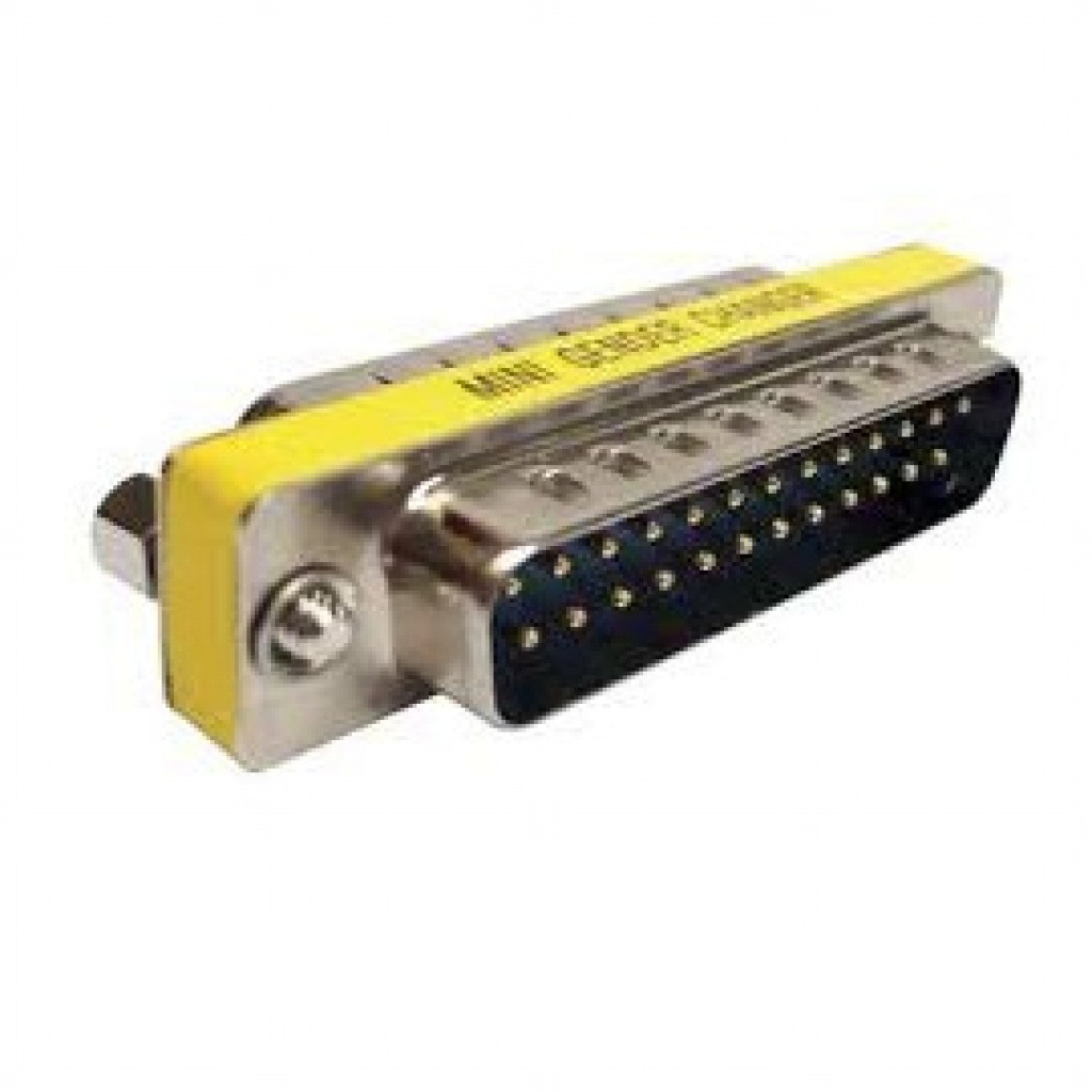 Adaptador Db25 Macho A Db25 Macho
