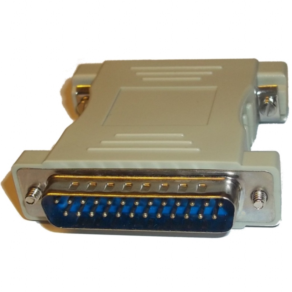 Adaptador Db25 Macho A Db25 Macho