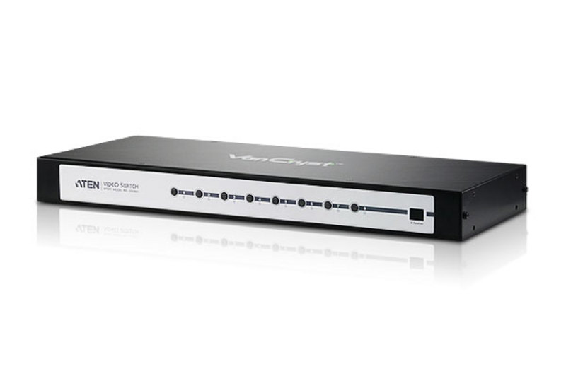Splitter VGA Con Audio 8 Puertos Vs0801-At-A