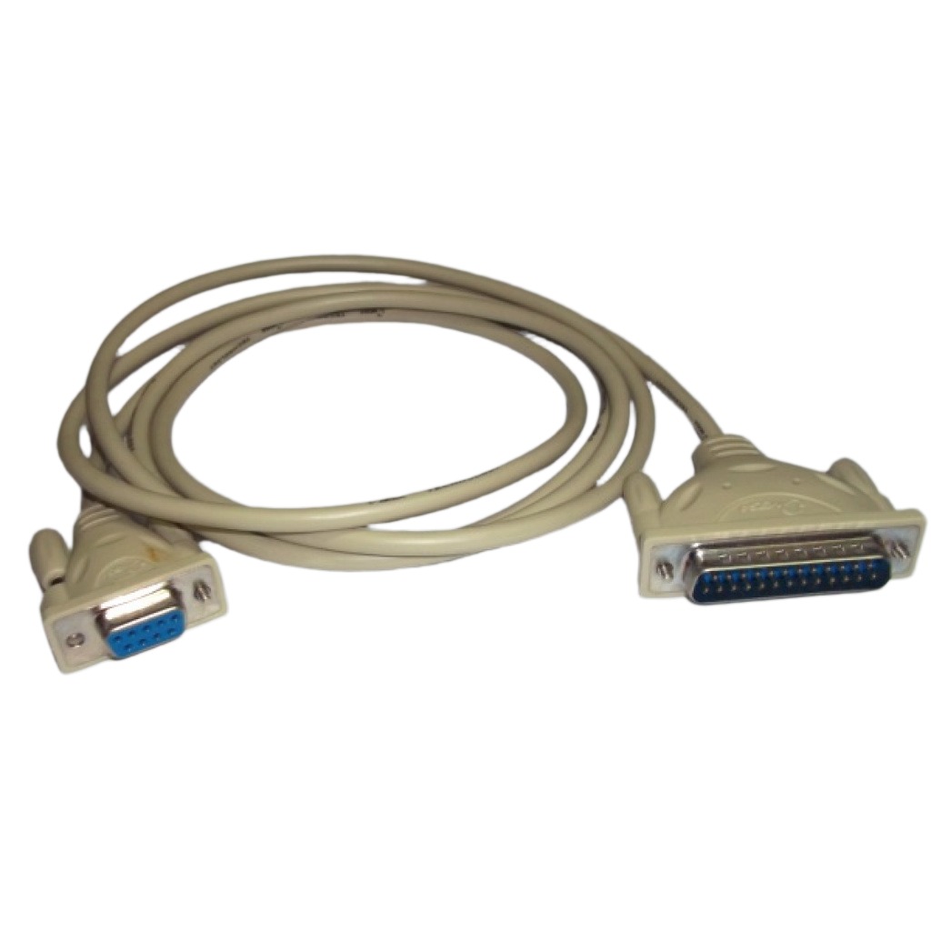 Cable DB9H/DB25M 3m Para Modem