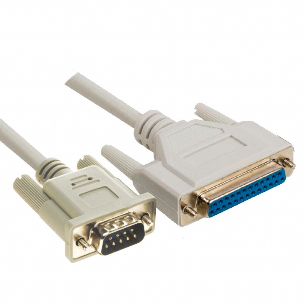 Cable Db9 Macho A Db25 Hembra 1.8m