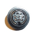 Conector Minidin 8 Hembra