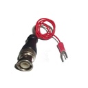Conector Terminador Coaxial Con Tierra