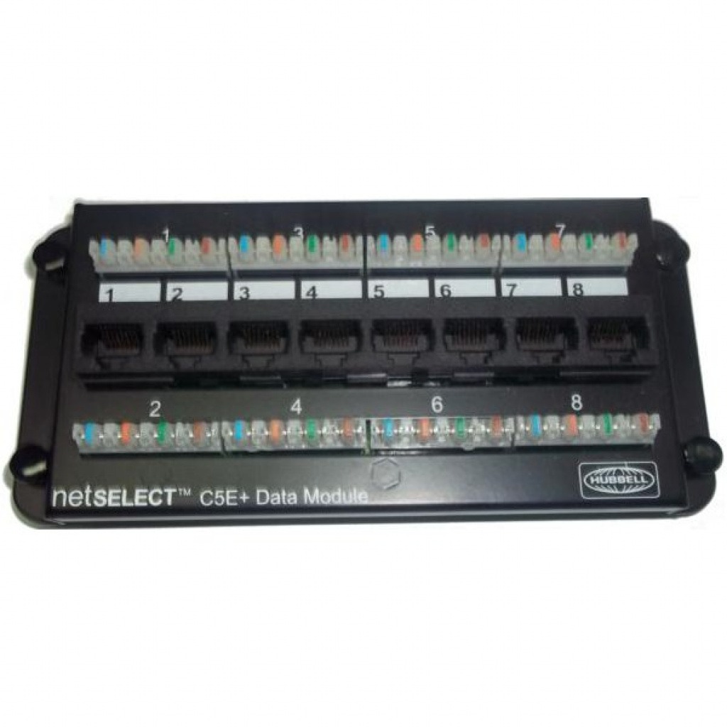 Patch Panel 8 Puertos Category 5e