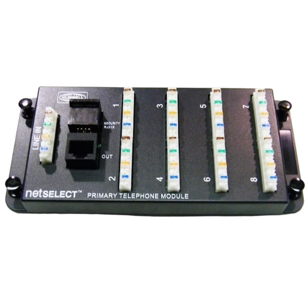 Módulo Telefónico Hubbell-1 Unidad