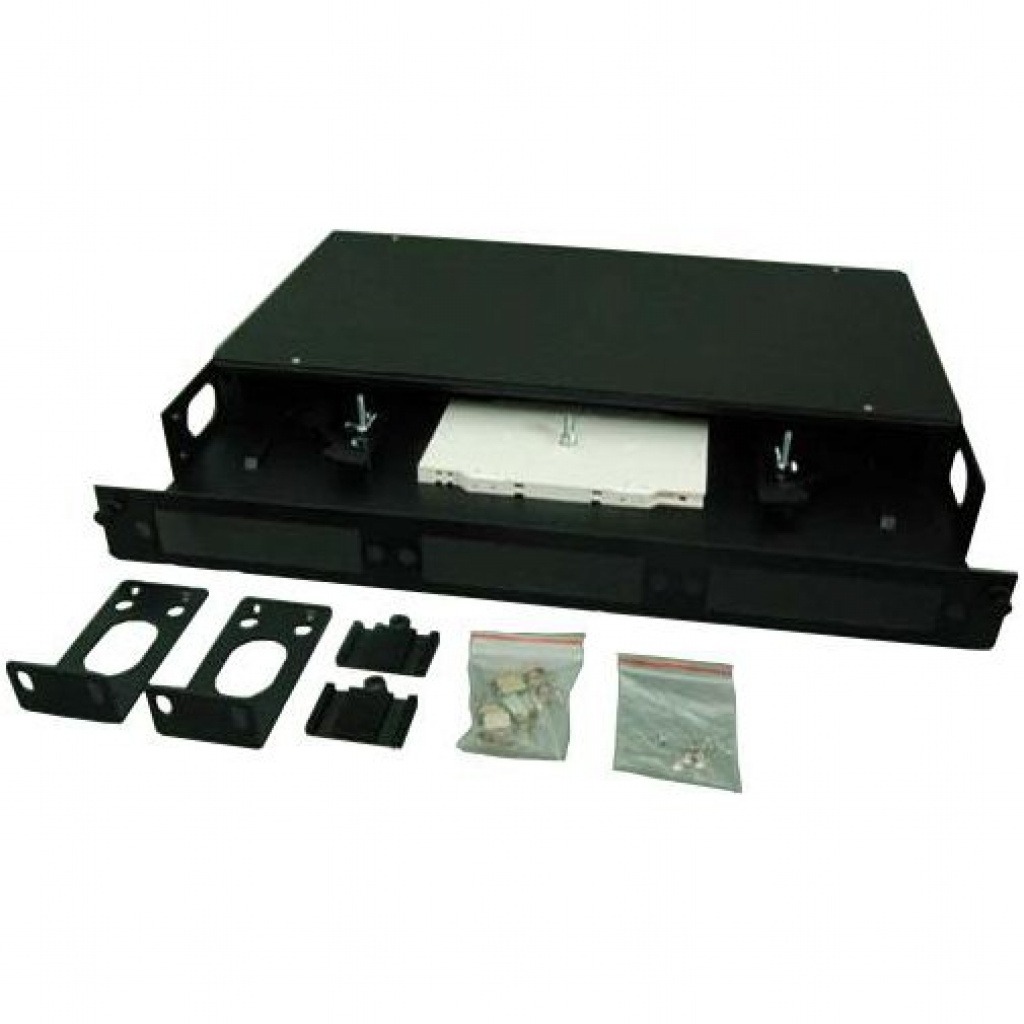 Accesorio De Rack Frente Negro 1U