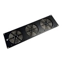 Rack 1U Negro