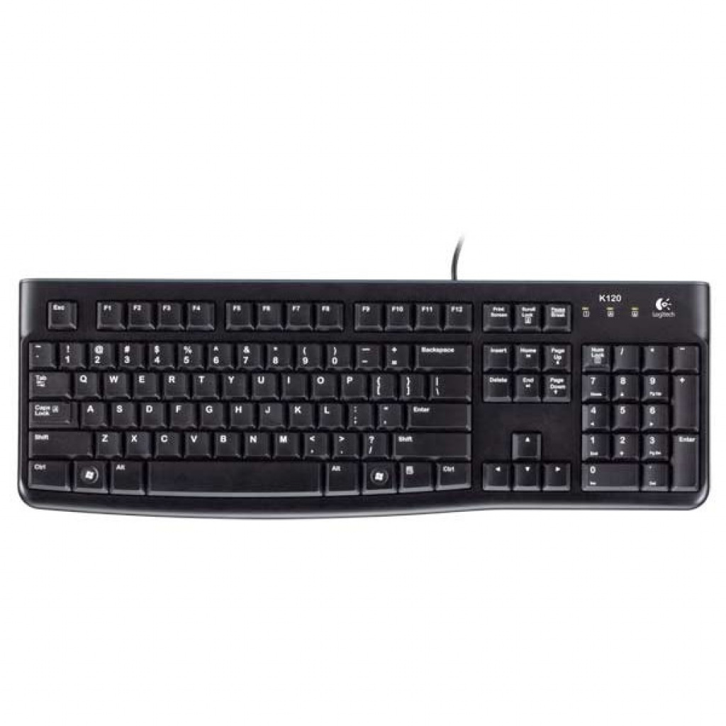 Teclado USB Black Keyboard