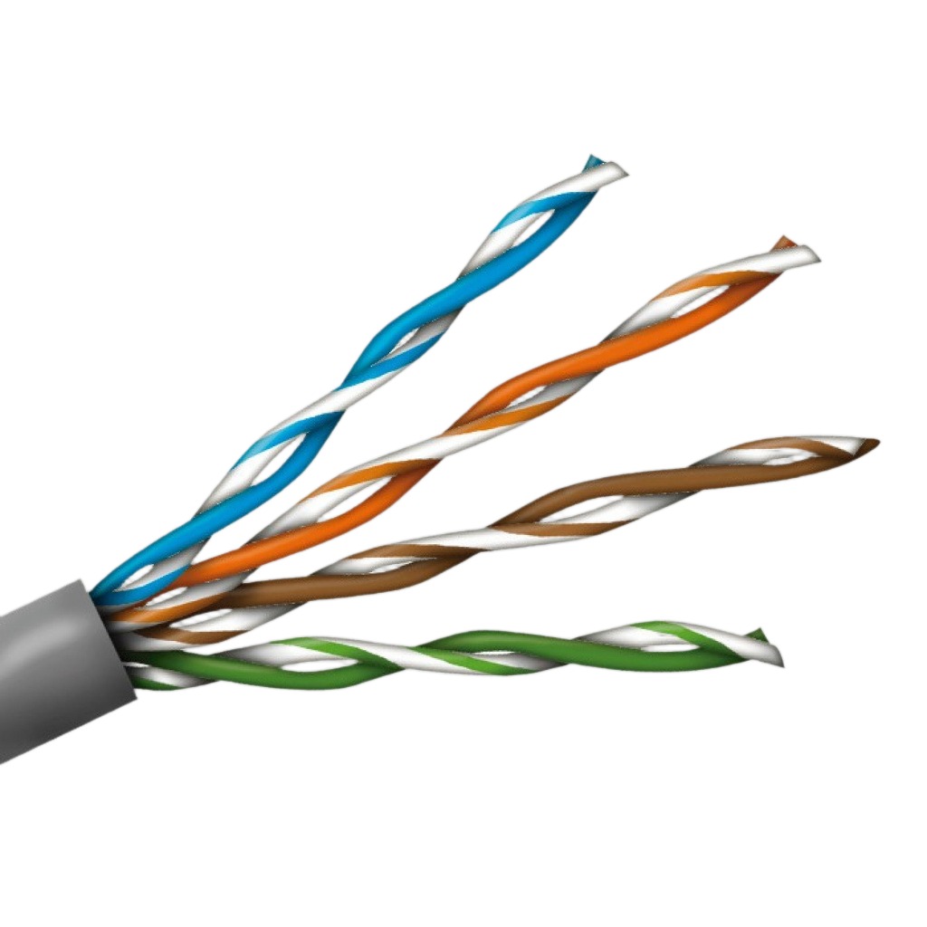 Cable Utp Cat5e Interior 305M Gris Rollo N100.561730 Nexans
