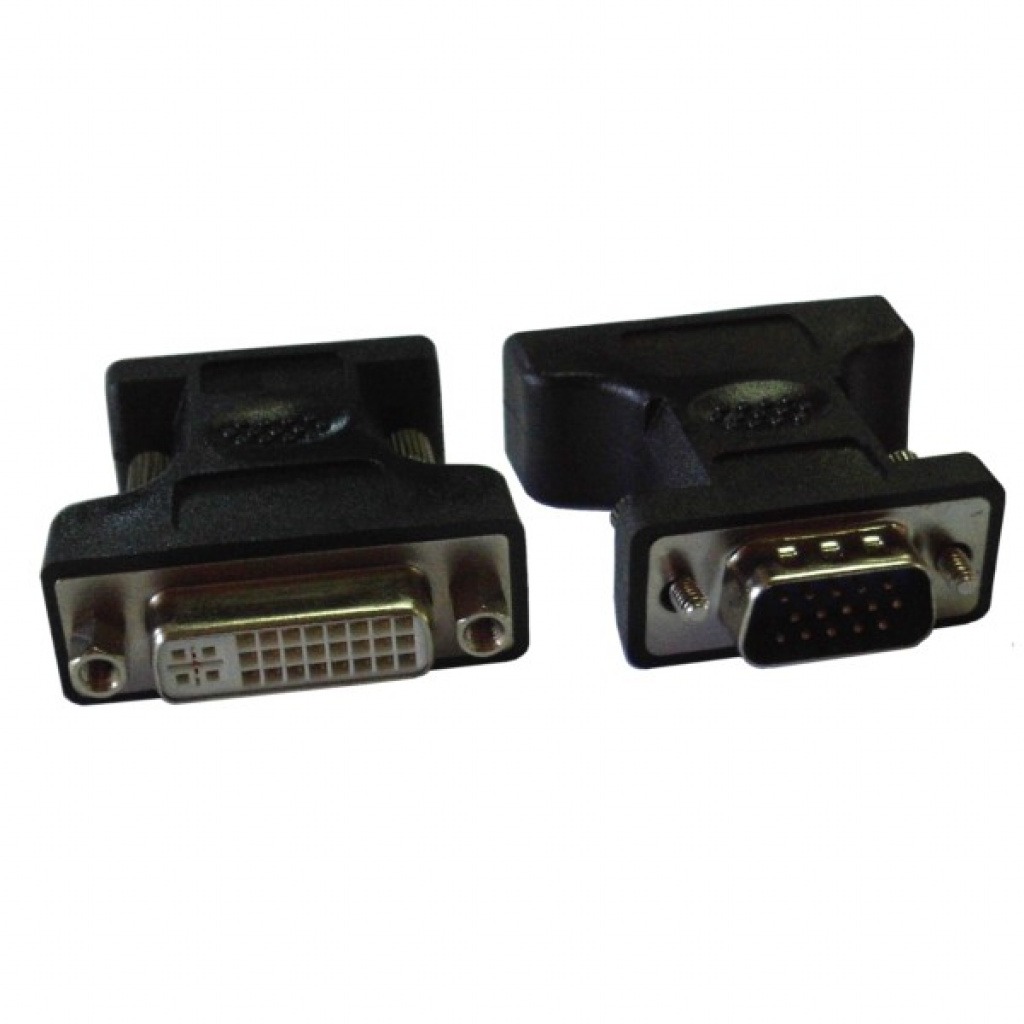 Adaptador De Video Dvi-I Macho A VGA Hembra