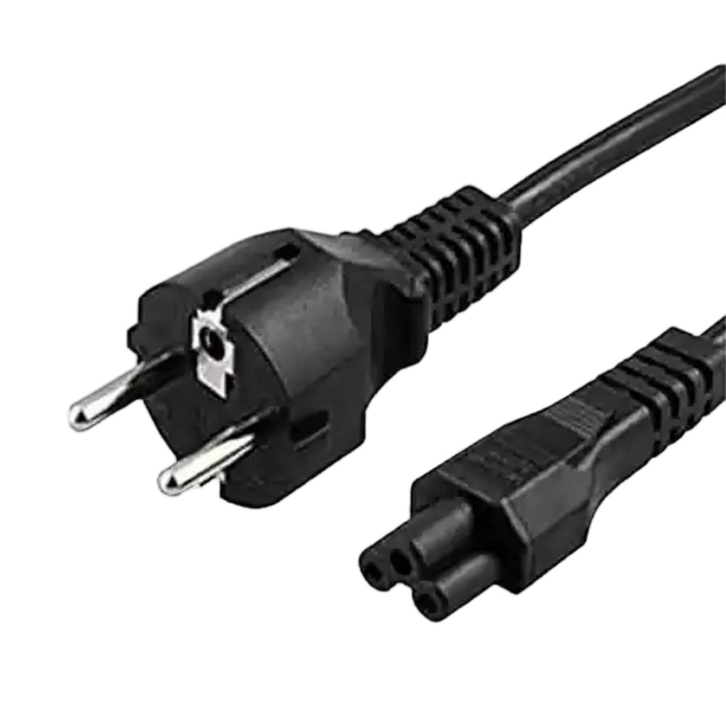 Cable De Alimentación Schuko A Mickey 3x0.75mm² Certificado 1.8m
