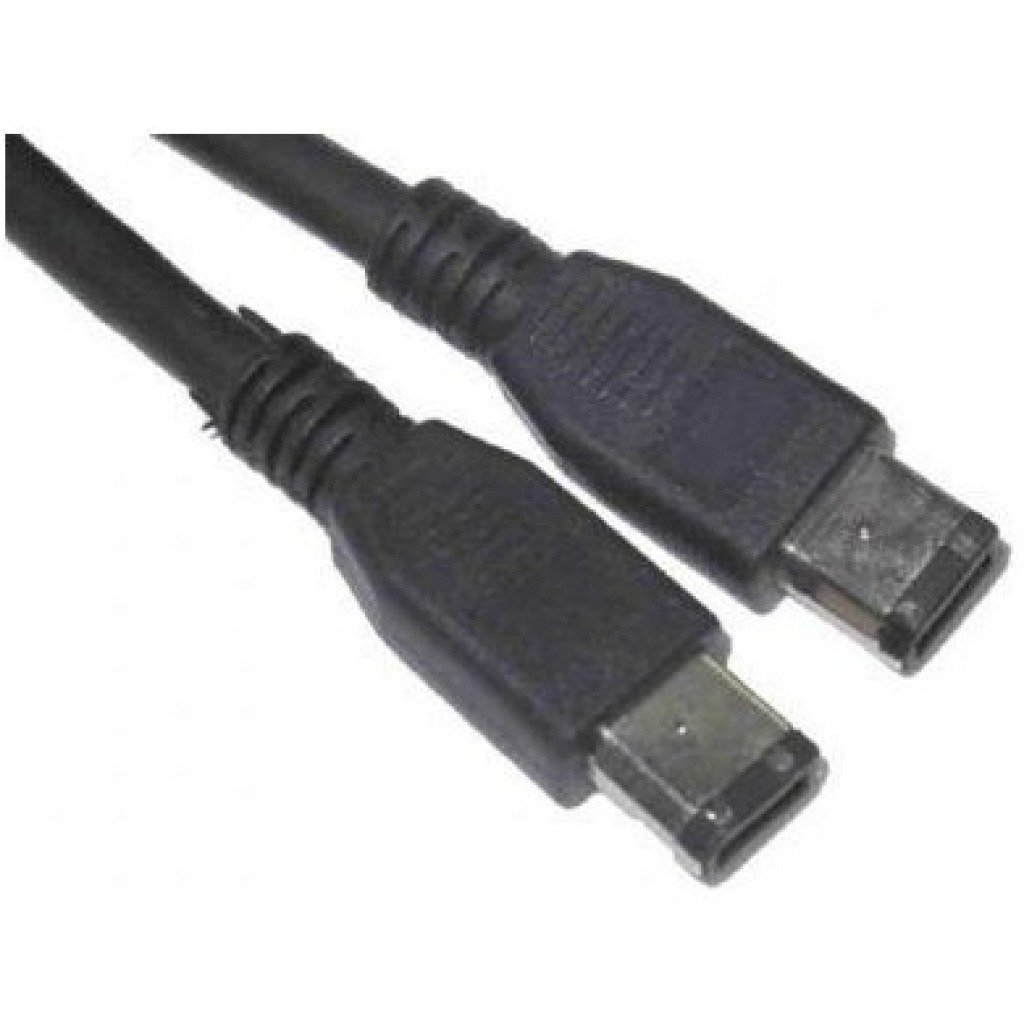 Cable Ieee 1394 6P/6P 2m Negro