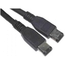 Cable Ieee 1394 6P/6P 2m Negro