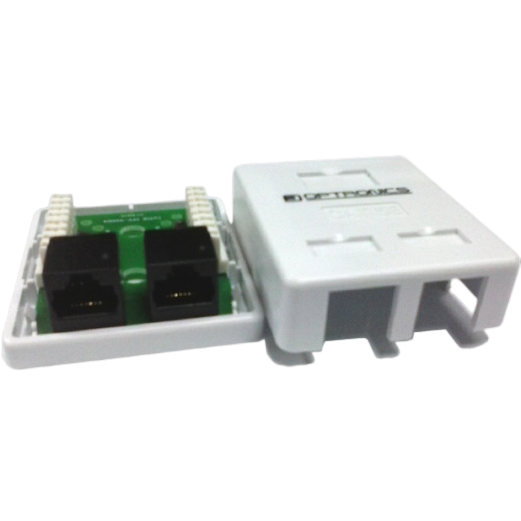 Conector Rj45 Cat5e Hembra Pasante