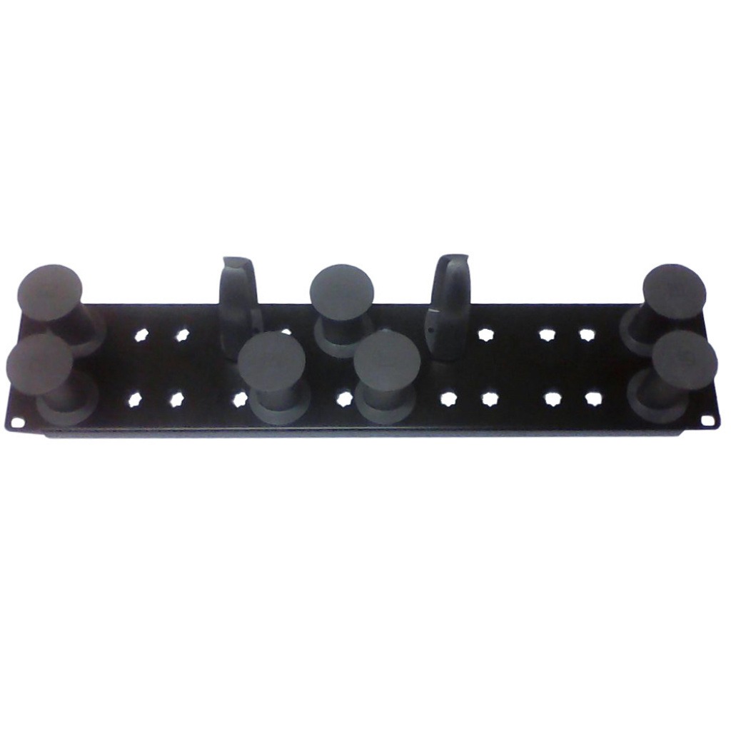 Organizador De Cables U Metal Con Tapa