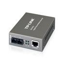 Convertidor De Fibra Óptica Gigabit Monomodo 20km Sc