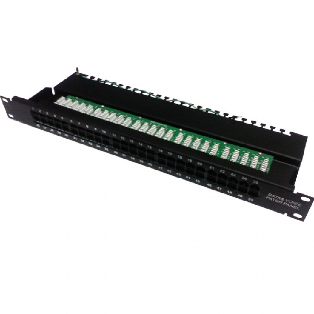 Patch Panel 50 Puertos Cat3