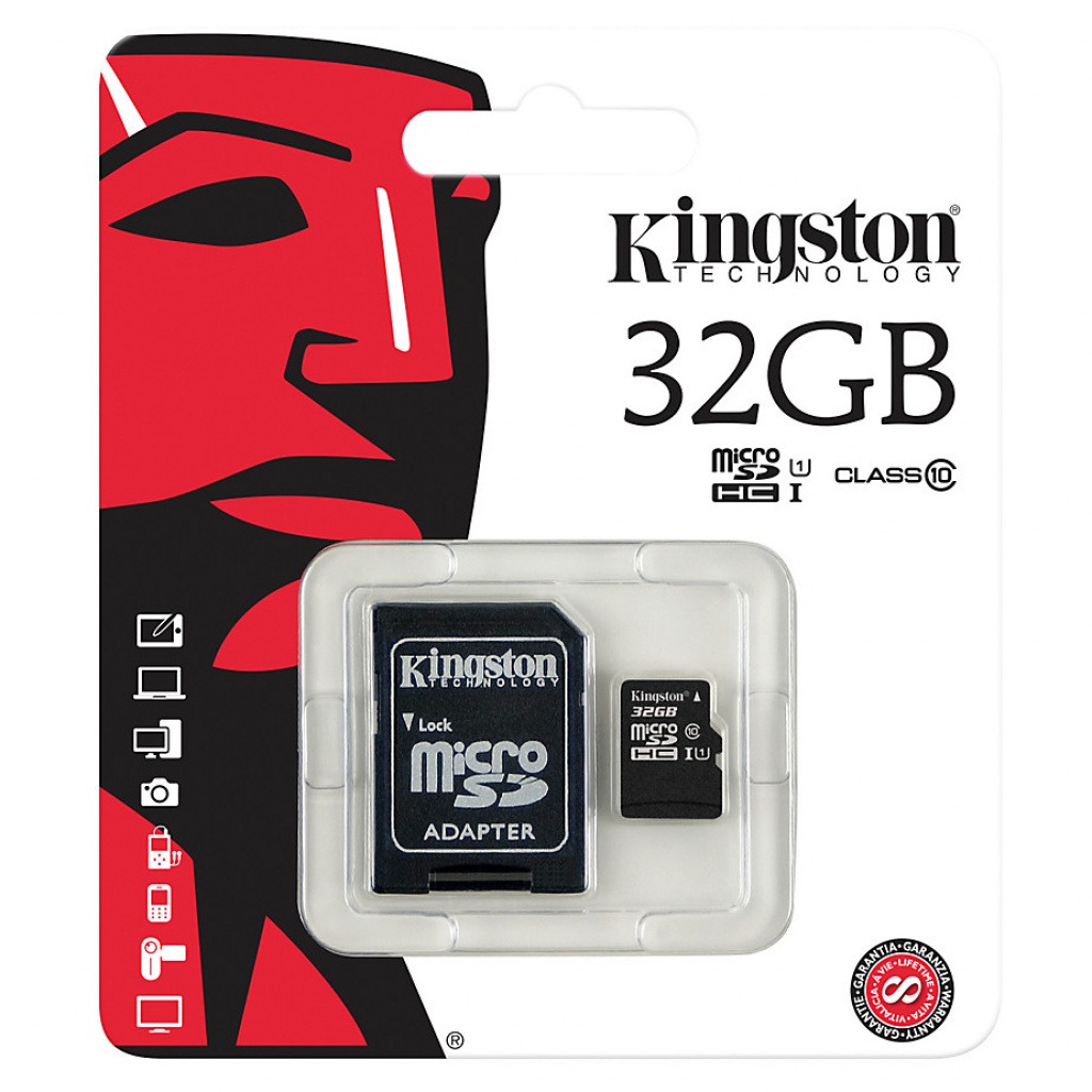 Memoria Digital Micro SD Con Adap De 32GB