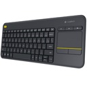 Teclado Inalámbrico Con Touchpad Negro