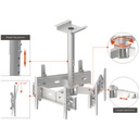 Soporte De Techo Triple 600x400mm 120Kg