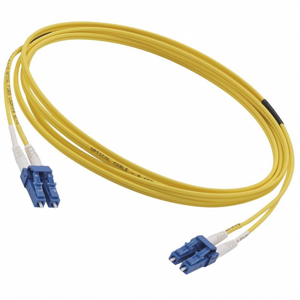 Patch Cord Fibra Óptica Monomodo LC/LC Upc 9/125 5m Lszh
