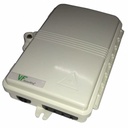 Caja Terminal Ftth 4 Hilos Exterior IP65 Preconectorizada