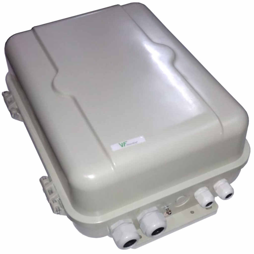 Caja Terminal Ftth 32 Hilos Exterior IP65 Preconectorizada