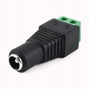 Conector De Corriente Nacional Hembra Grado A Negro