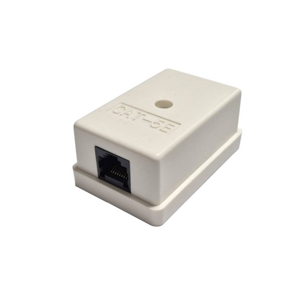 Conector Rj45 Cat5e Macho Enchapado En Oro Pasante