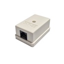 Conector Rj45 Cat5e Macho Enchapado En Oro Pasante