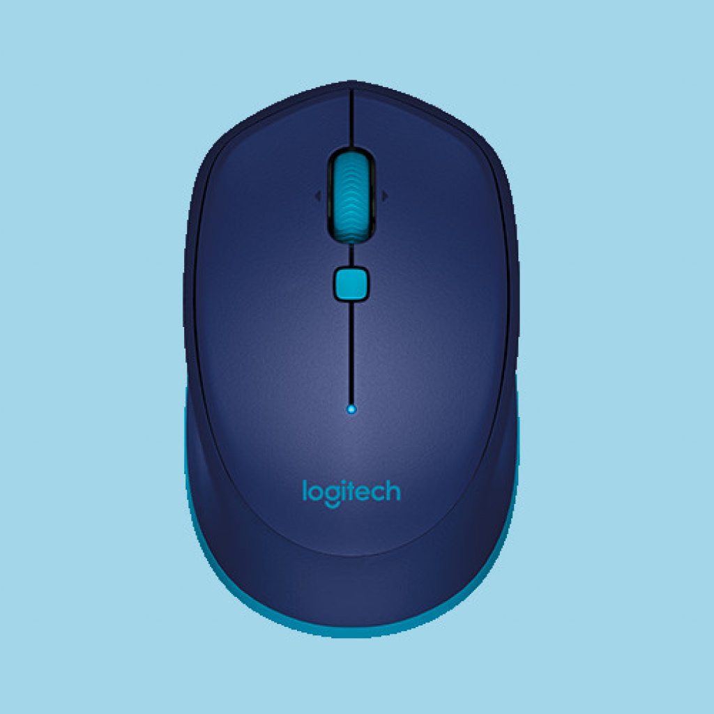 Mouse Inalámbrico Bluetooth Negro/Azul