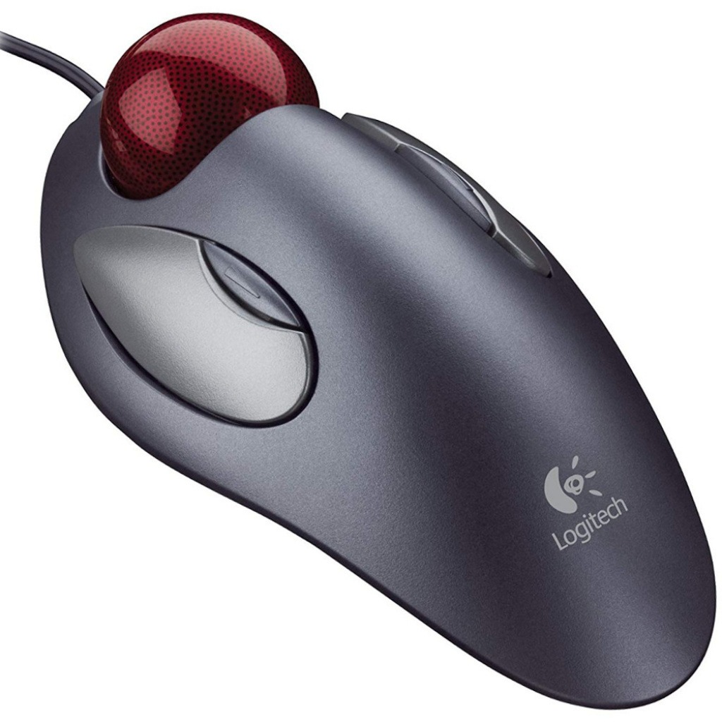 Mouse Con Cableado Trackball