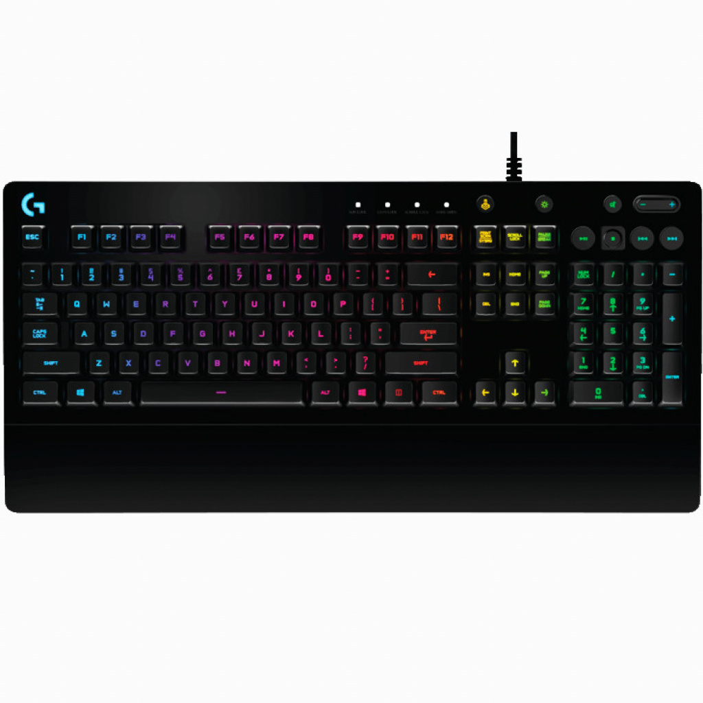 Teclado Gaming Mecánico Con Iluminación Rgb
