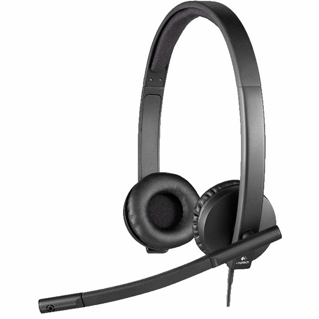 Auricular Over-Ear Con Cancelación De Ruido Y Micrófono USB-A Estéreo