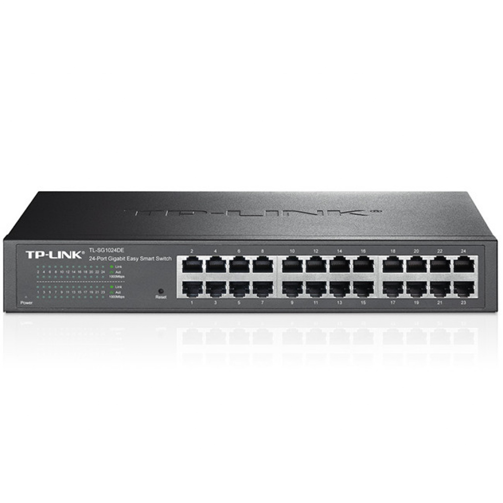Switch No Administrable 24 Puertos Gigabit