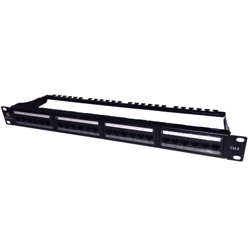 Patch Panel 24 Puertos Cat6 Utp