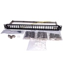 Patch Panel 24 Puertos Cat6a Stp