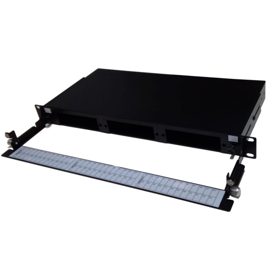 Accesorio De Rack Patch Panel Con Tapa Para 3 Modulos