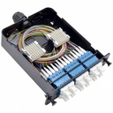 Conector Monomodo Cat6 Con Cuaplás Lc Y 24 Pigtail Lc