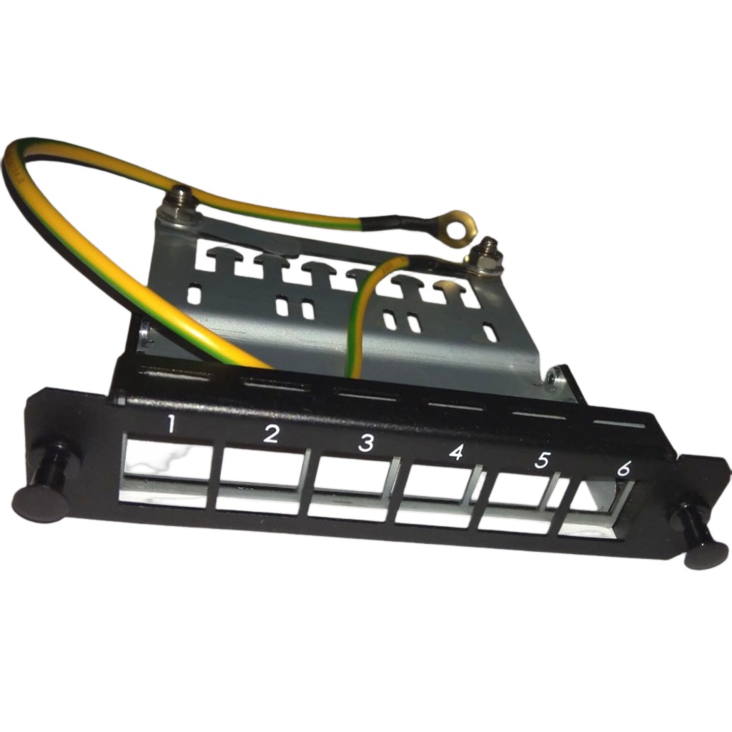 Patch Panel 6 Puertos Cat6