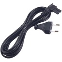 Cable De Alimentación Bipolar C7 90º 2x0.75mm² Certificado