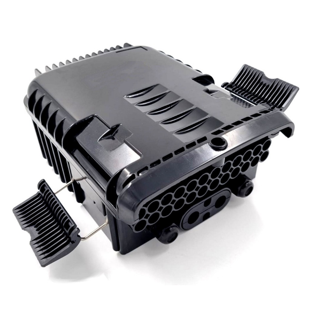Caja Terminal Ftth 24 Hilos Exterior/Interior IP65 Preconectorizada