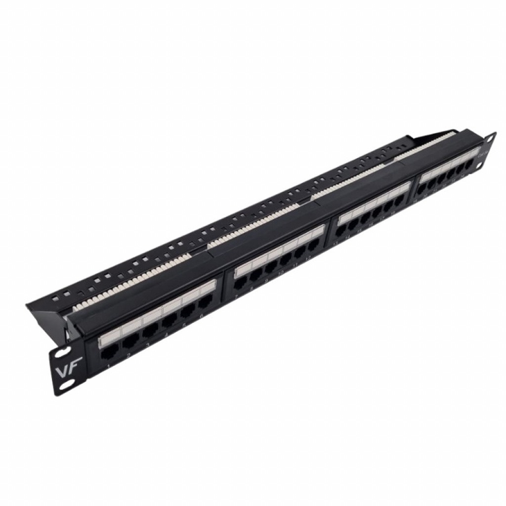 Patch Panel 24 Puertos Cat5e