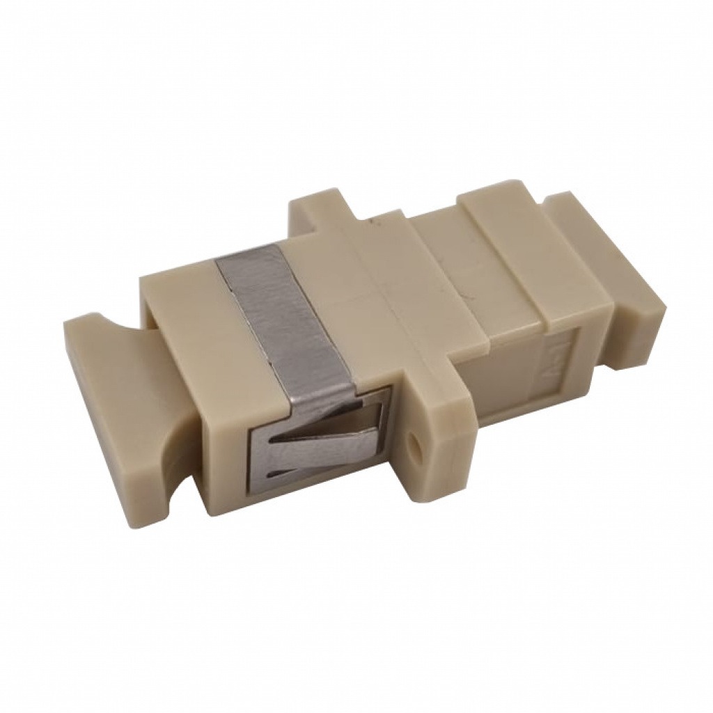 Vf-Adaptador F/O Simple mm SC/SC Beige
