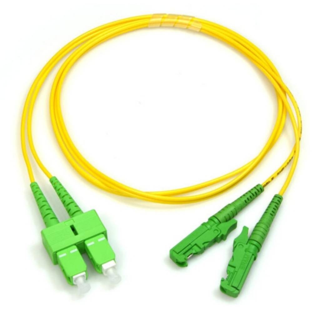 Patch Cord Fibra Óptica Monomodo SC/APC-E2000/APC 9/125 10m Lszh