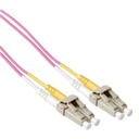 Patch Cord Fibra Óptica Multimodo Om4 LC/LC Upc 50/125 0.6m Lszh